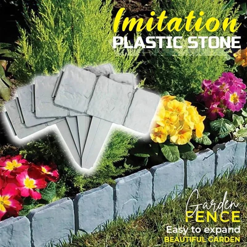 Faux Stone Garden Edging Border! ♻️