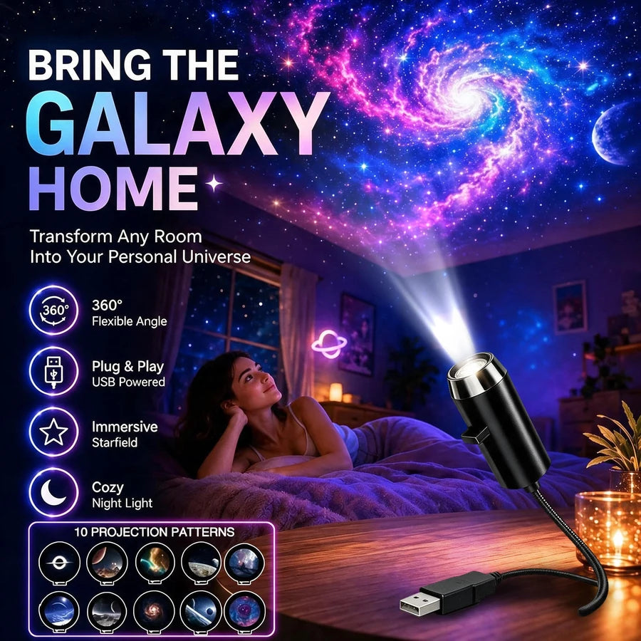 Galaxy projector scene collection