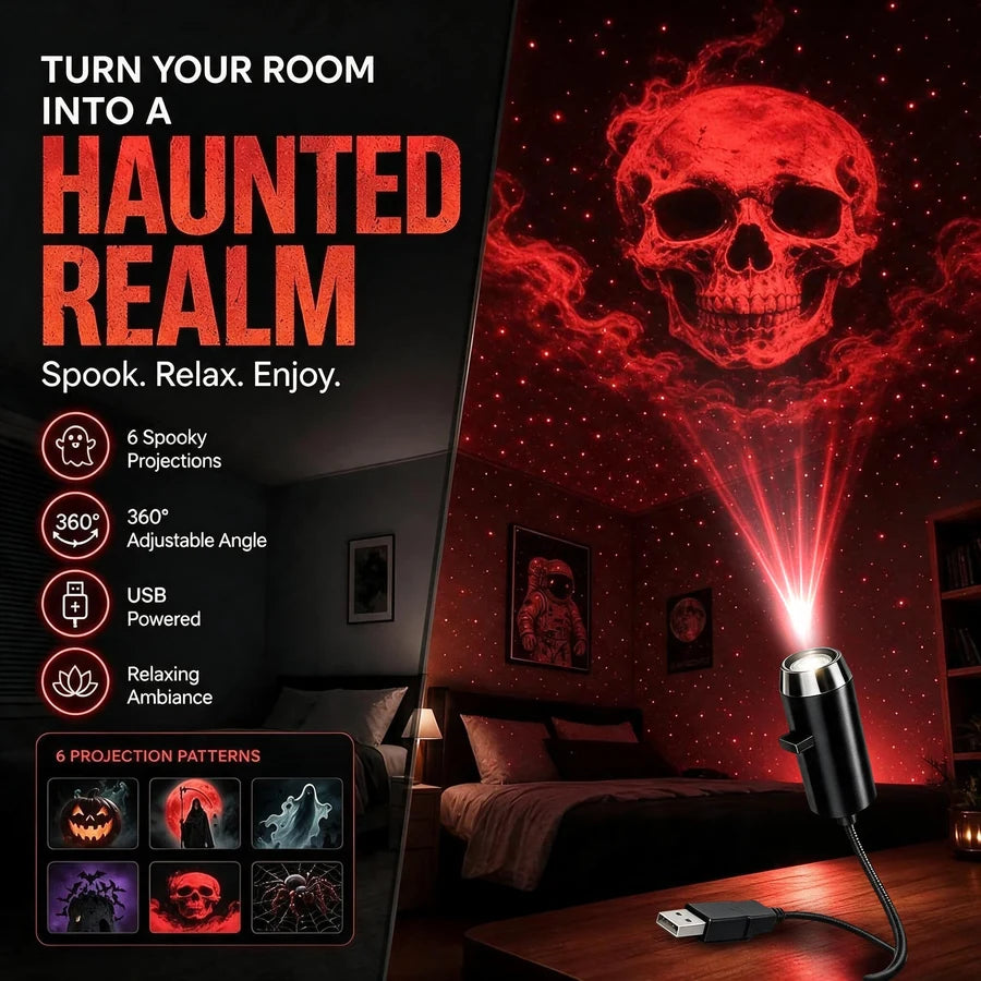 Halloween projector scene collection