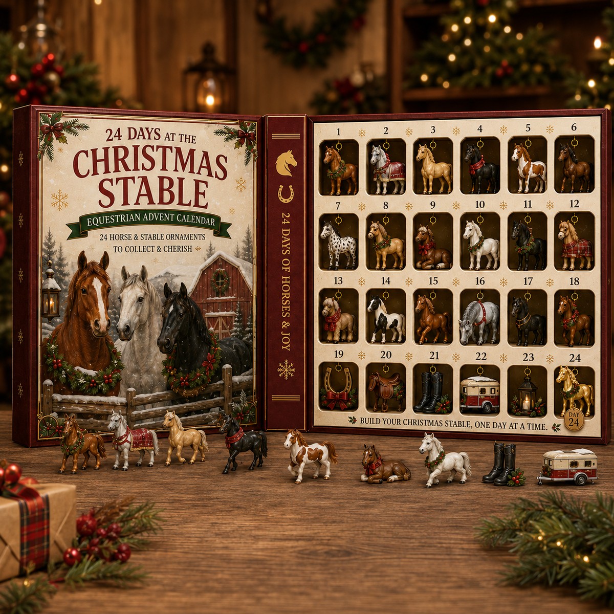24 Days at the Christmas Stable equestrian advent calendar