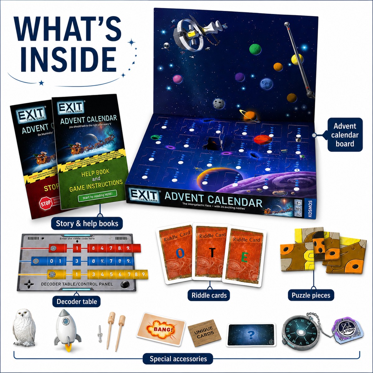 What's Inside Cosmic Advent Calendar