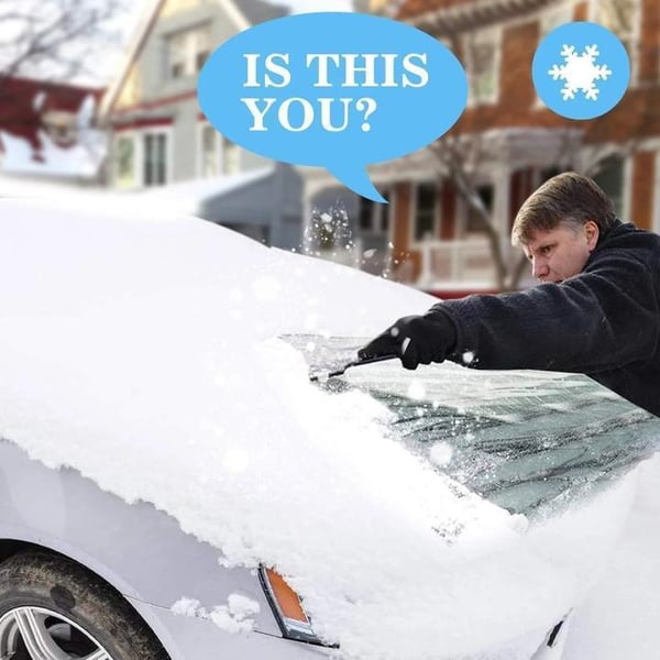⏰Windshield Anti-Snow & Anti-Frost Cover with Mirror Protection – Ready-to-Drive in Any Weather!