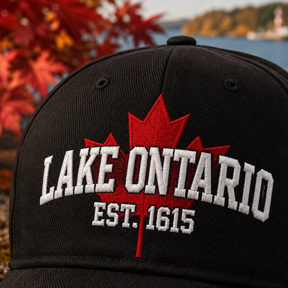 🍁Lake Ontario Forever – Heritage Embroidered Cap