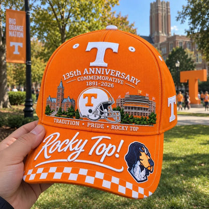 🇺🇸 Last Day Promo: 49% OFF🐶Rocky Top 135th Anniversary Commemorative Cap🏈