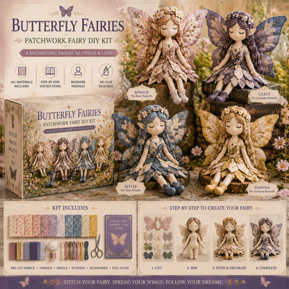 🔥Last Day 49% OFF🌸Fairy Patchwork DIY Collection ✨