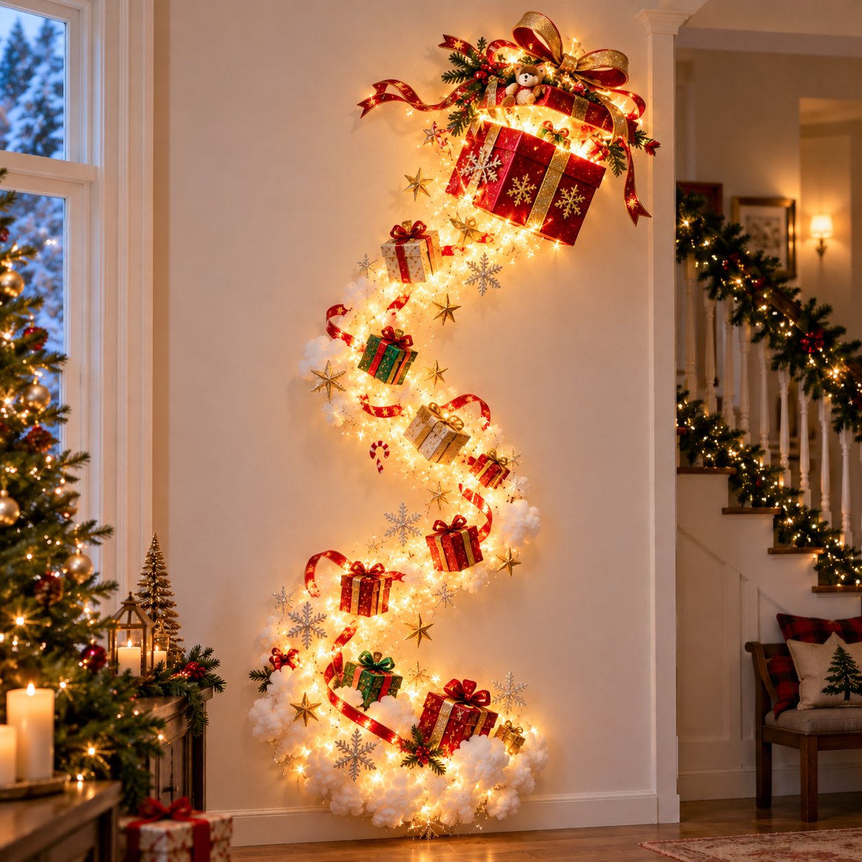 ✨Christmas Magic Trail Wall Light - A Little Christmas Magic, Right on Your Wall✨