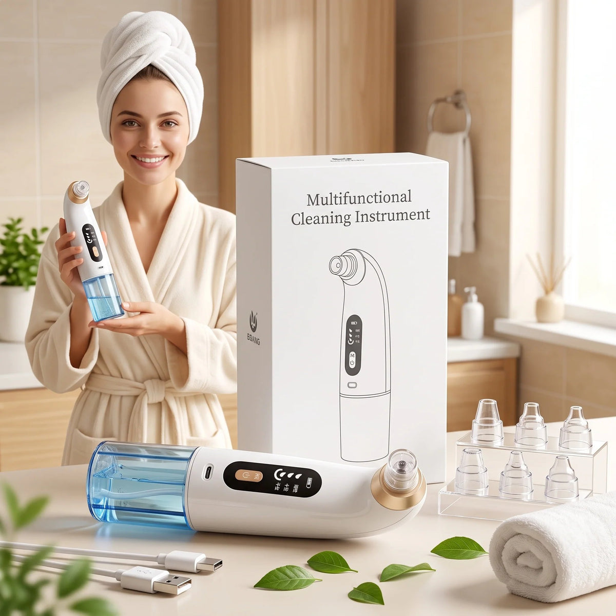 🔥HOT SALE🔥Electric facial cleanser · Lifting and firming · Deep pore cleansing