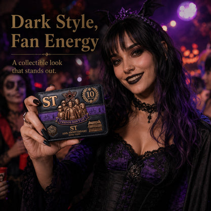 🦇 DARK UNIVERSE COLLECTOR'S EDITION WALLET – Gothic Horror Accessory