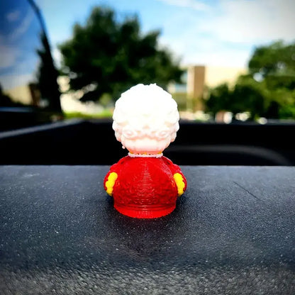 Dolly Duck – 3D Printed Collectible, Cute Desk & Car Decor
