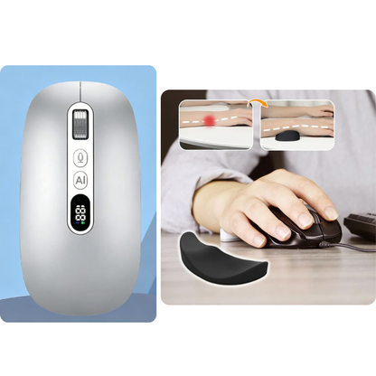 🎁2026 New Arrivals 50% OFF💥AI Smart Voice Wireless Mouse Real-Time Translation, Silent Click  Boosts Productivity For Work & Study! ⚡🖱️💬