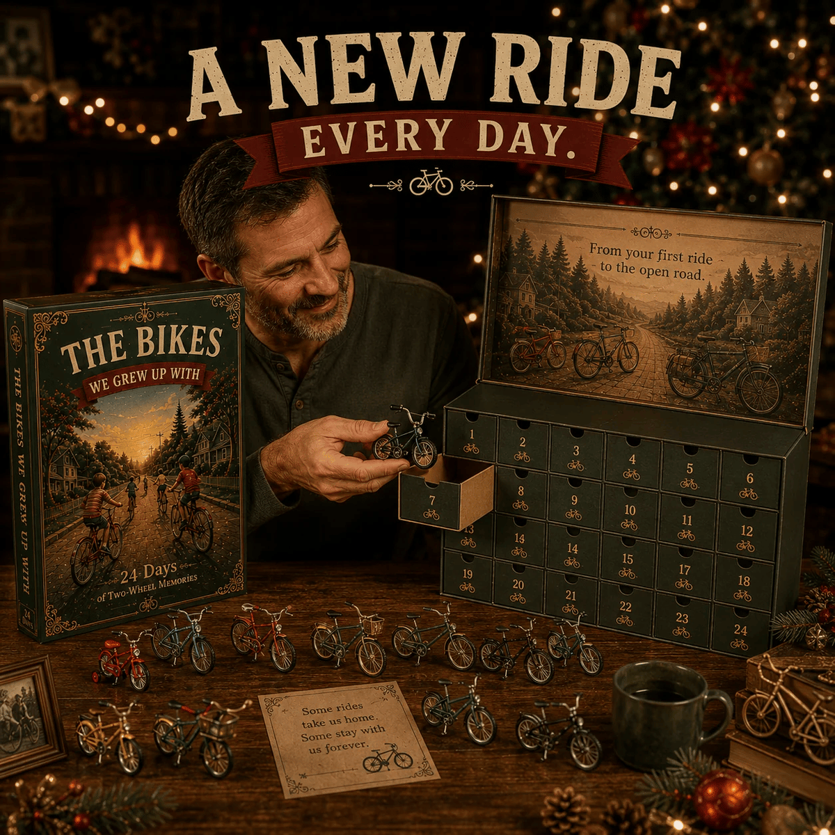 🚲🎄 24 Days of Vintage Rides – Retro Bicycle Christmas Collector Countdown