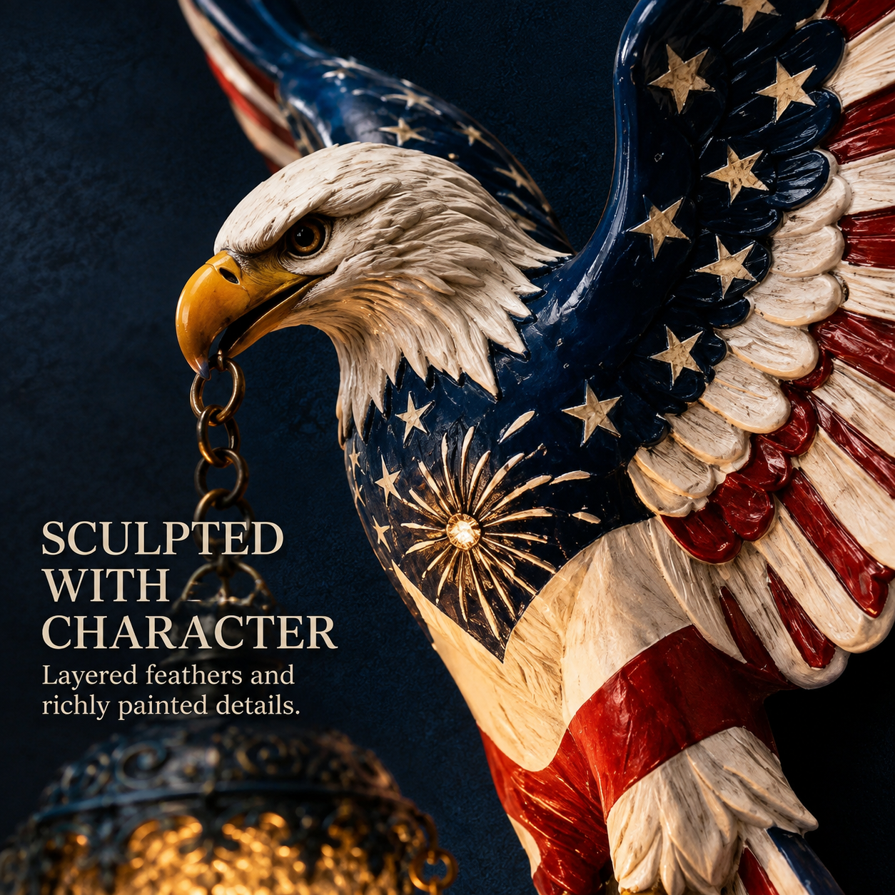 🦅American Freedom Eagle Pendant Wall Light – Unique Gift for Patriots🎁