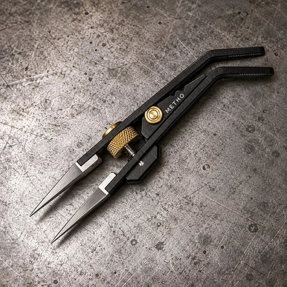💥🏆🔧 Precision Locking Tweezers – Adjustable Grip & Interchangeable Jaws 🎯