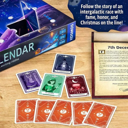 🎄 LAST DAY 49% OFF – 24-Day Cosmic Escape Room Advent Calendar🧩🚀