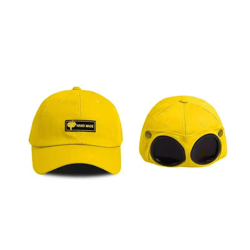 🧢🕶 Glasses-Friendly Baseball Cap - 100% Cotton