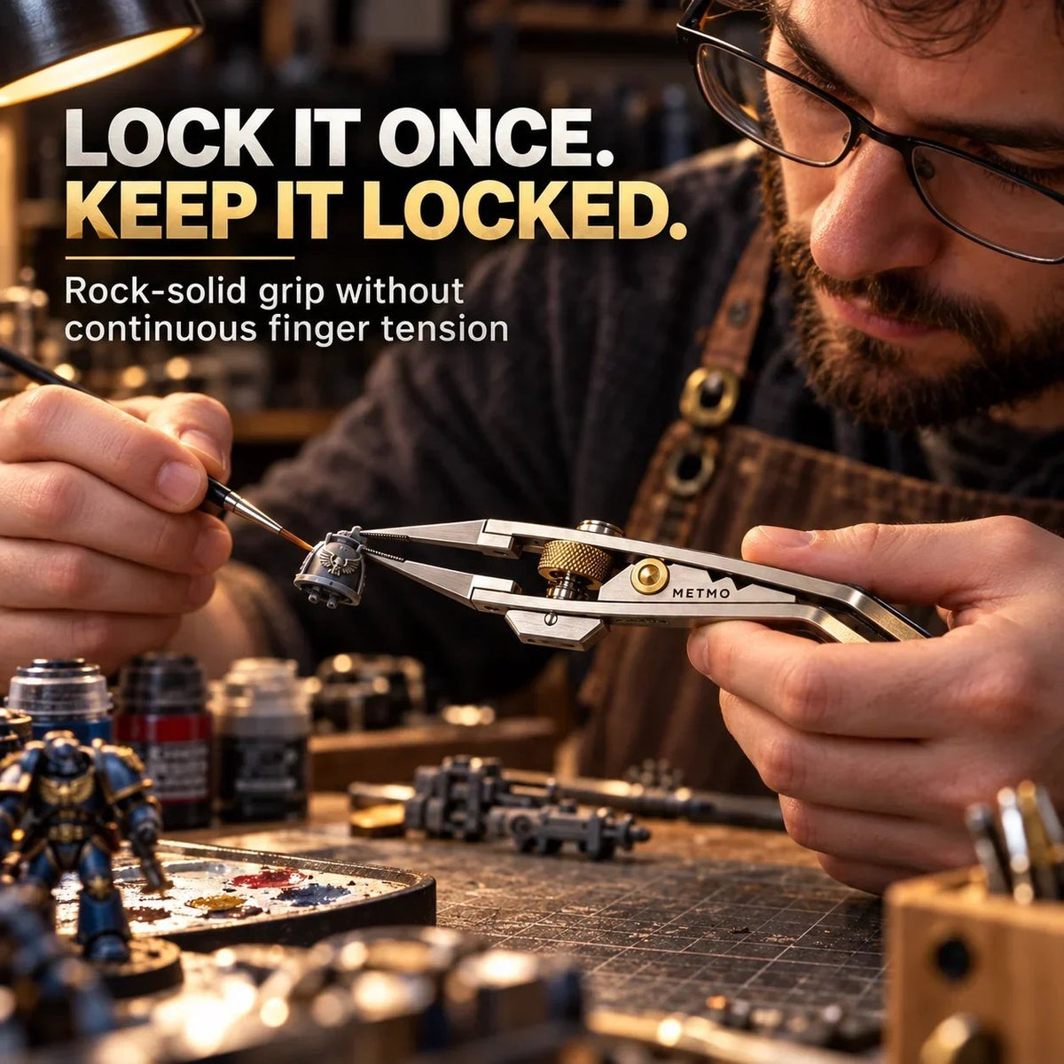 💥🏆🔧 Precision Locking Tweezers – Adjustable Grip & Interchangeable Jaws 🎯