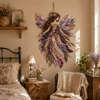 🧚‍♀️🌸 Premium Fairy Patchwork DIY Kit | Handmade Fantasy Wall Decor ✨