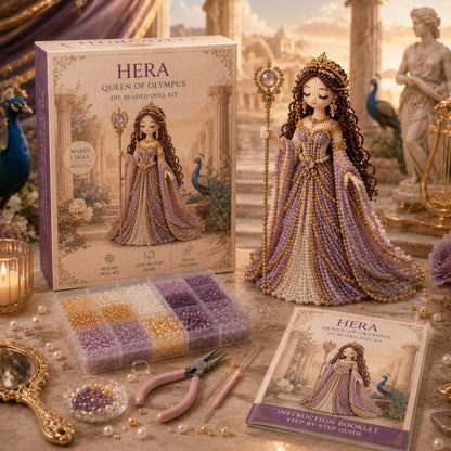 ❤️Last Day:49% OFF✨👑 Divine Beaded Goddess Kit – Create a Stunning Handmade Masterpiece