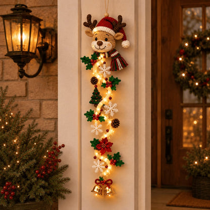 🎁 Limited Time 49% OFF🎅 Glowing Christmas Door Hanger