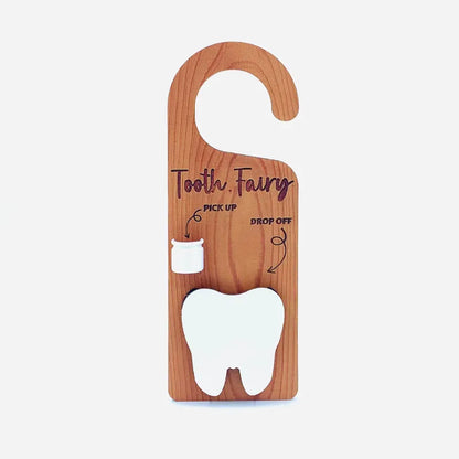 ✨Wooden Customized Tooth Fairy Door Hanger🦷