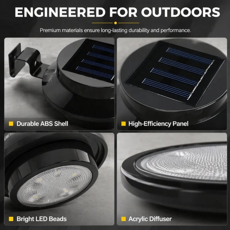 ⏳🔥LIMITED-TIME 49% OFF! ⏰Light Up Gutters, Fences & Garden Walls — Solar-Powered Outdoor LEDs With No Mains Wiring Needed 🏡✨