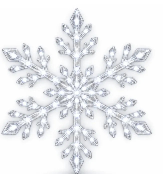 ⏳ Last Day 49% OFF – ❄️ LED Snowflake Wall Lights | 3D Christmas Snowflake Décor with Blue & White Glow, Remote Control & Magical Indoor Holiday Atmosphere ✨