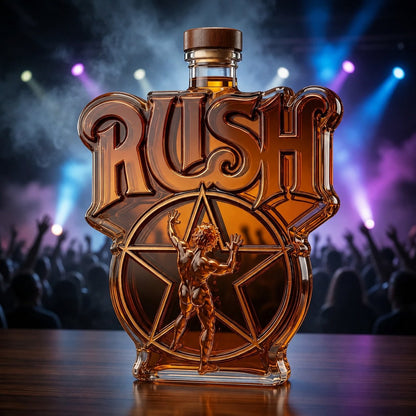 🎸 RUSH Fifty Something Reunion Tour Commemorative Decanter