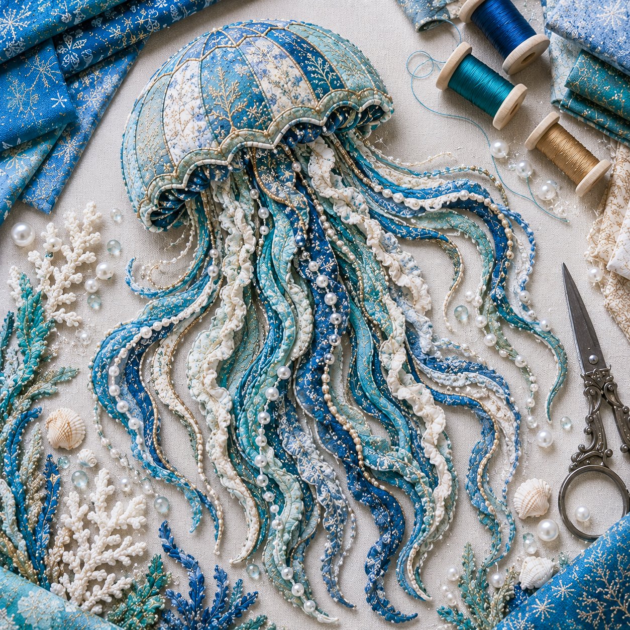 🌊Ocean Patchwork DIY Kit🌊