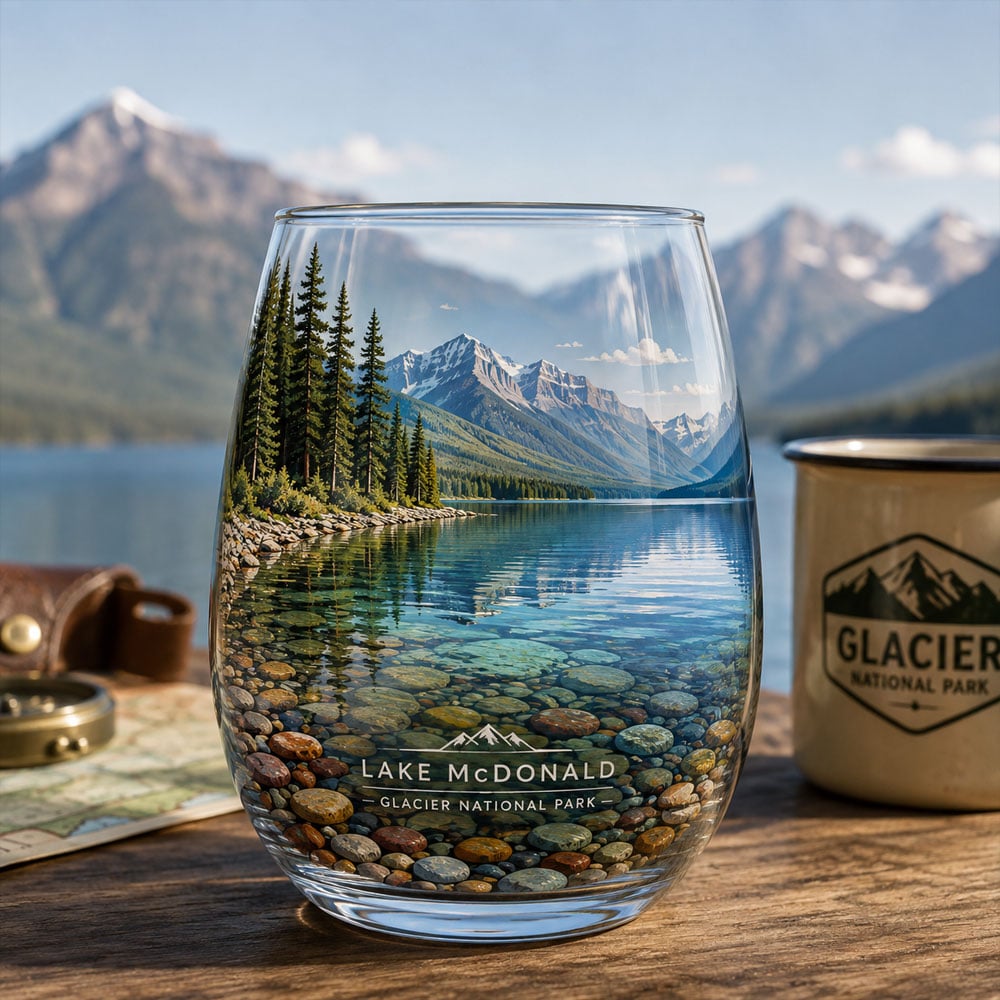 🏞️ National Park Scenic Glass Collection