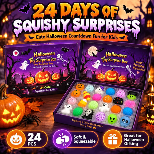 Hot sales🔥24-Piece Halloween Squishy Surprise Box