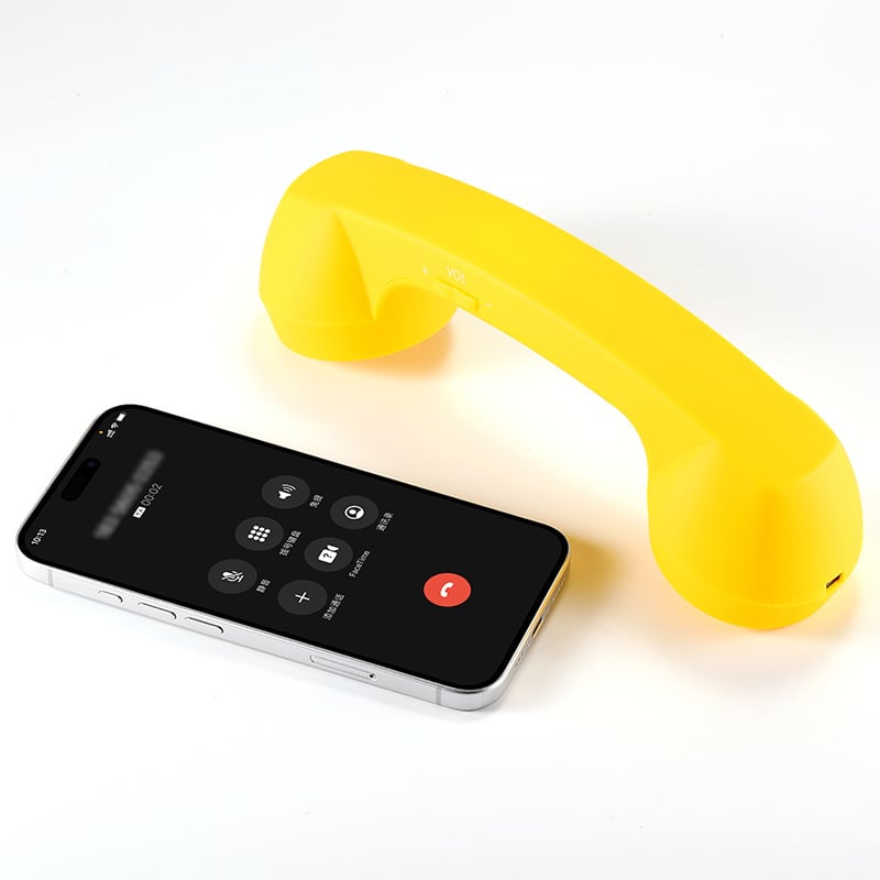 📞Vintage Select Bluetooth Phone Handset - Wireless/Wired and USB Phone Receiver for Comfortable Calls, Bluetooth/Type-c Port📞