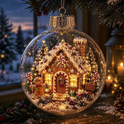🎁Glowing Christmas Diorama Ornament
