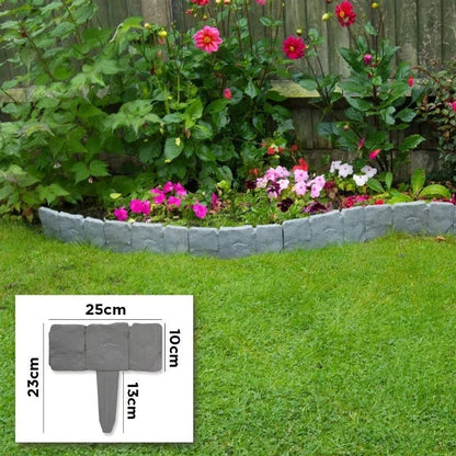 Faux Stone Garden Edging Border! ♻️