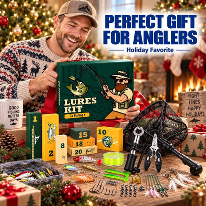 JOE'S FISHING ADVENT CALENDAR -24 Days of Angler's Christmas Advent Calendar🎣