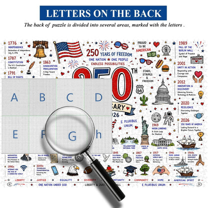 🔥Last Day 49% OFF🎁Patriotic America Jigsaw Puzzle 1000 Pieces