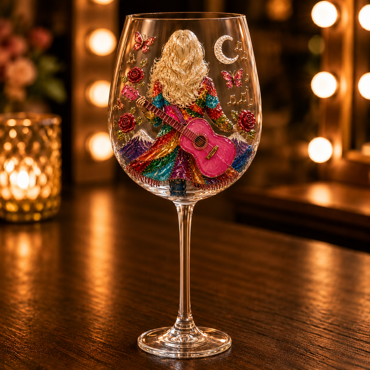 🔥 Queen of Country 1946–2026 3D Glass Collection