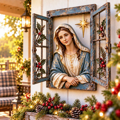 🎄🪟 Vintage Christmas Funny Window😆