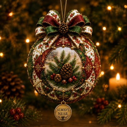 🎄 Cardinal Memory Patchwork Keepsake Collection