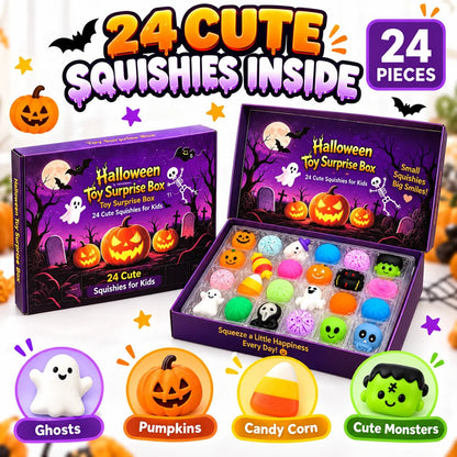 Hot sales🔥24-Piece Halloween Squishy Surprise Box
