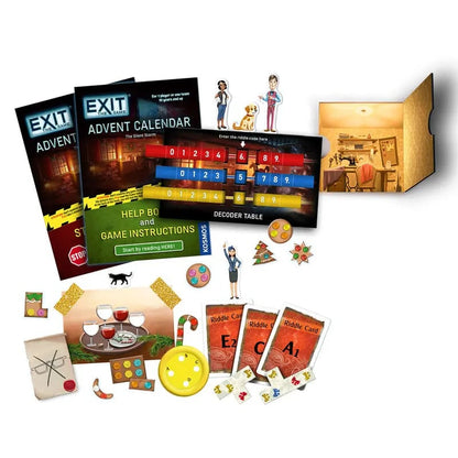 🔐🎄Escape the Workshop! Advent Calendar – 🗝️ ✨ 24 Days of Puzzle Adventure & Fun