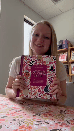👻🦇Sweet & Spooky Coloring Book | 🎨✍️Your Cozy Halloween Coloring Escape(Hardcover)