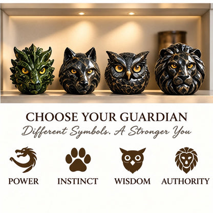 🔥Luxury Guardian Animal Stone Sculpture- ✨Elegant Home Décor & Gift-Ready Art Piece