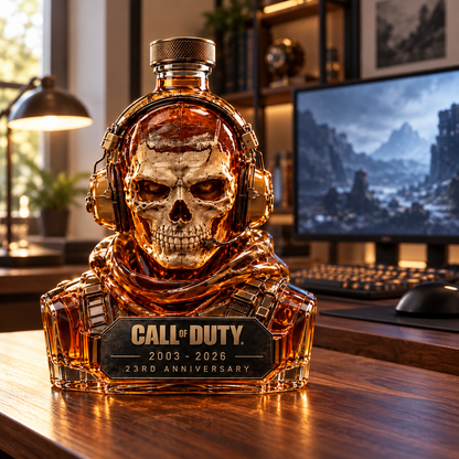 Call of Duty Ghost 23rd Anniversary Commemorative Whiskey Decanter