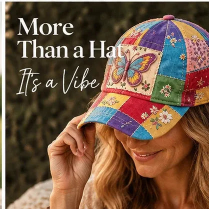 🎁 Coat of Many Colors — Country Queen Butterfly Cap
