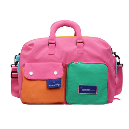 🌈 'Dopamine' Women's Portable Nylon Messenger Crossbody Bag