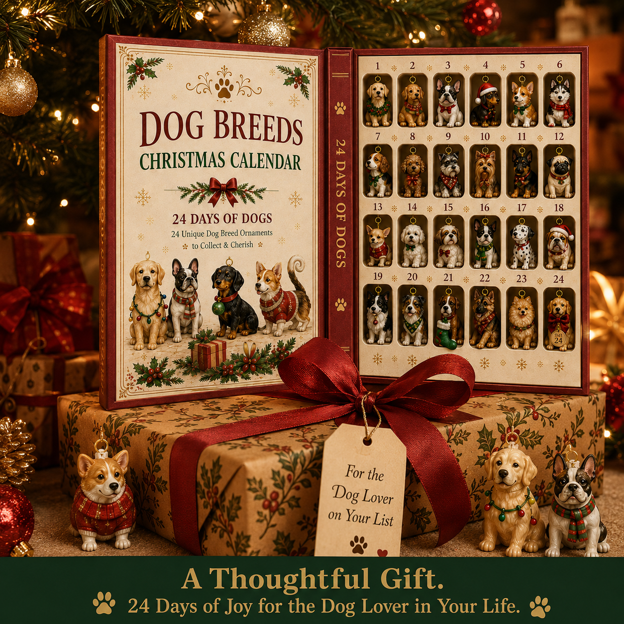 Dog lover gift advent calendar