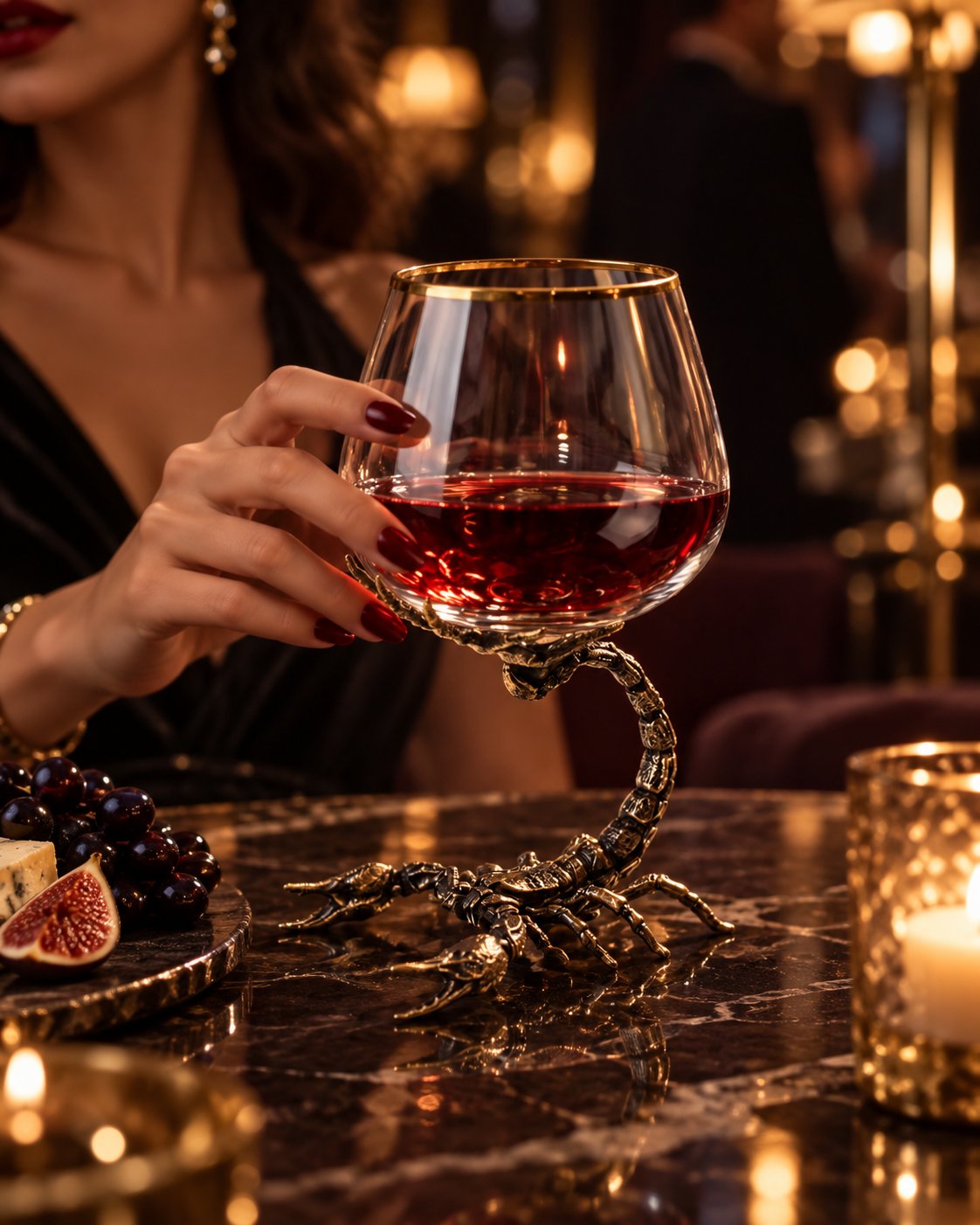 A Brandy Glass With a Sting