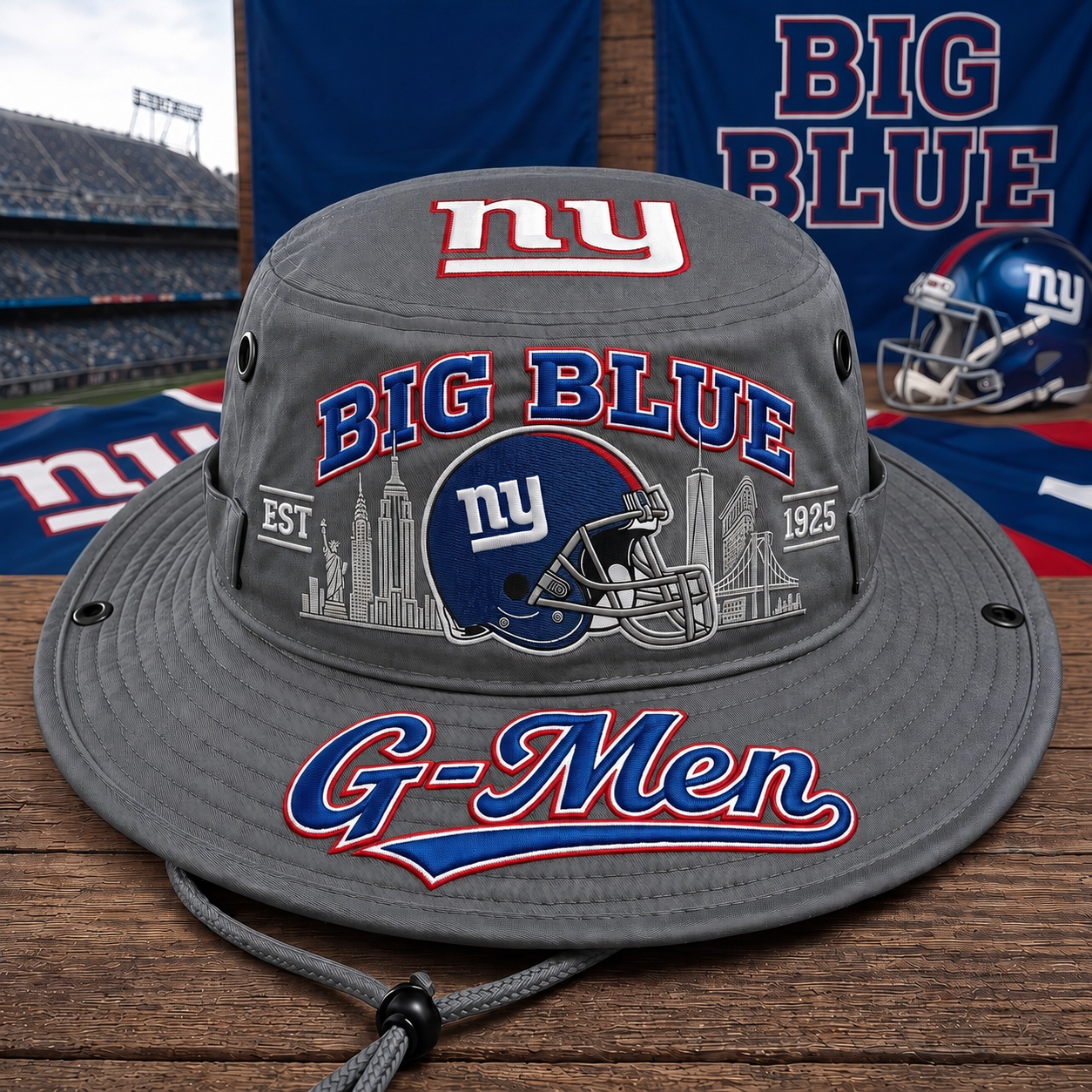 🇺🇸 Last Day Promo: 49% OFF🏈Big Blue Boonie Hat
