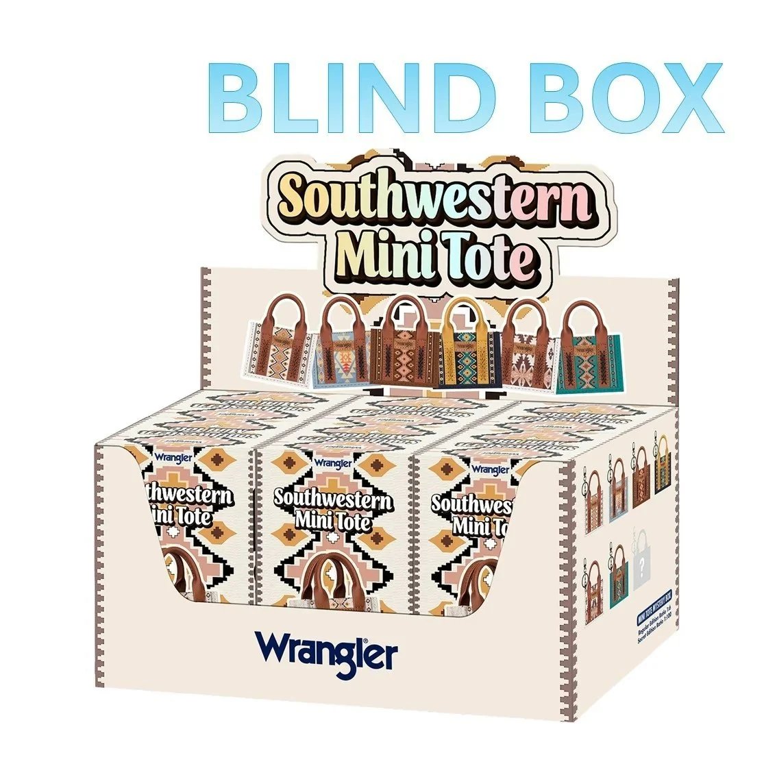 🔥HOT SALE🔥🤠Southwestern Mini Tote Blind Box – Unbox a Little Western Surprise