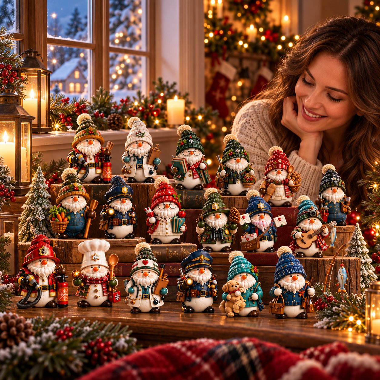 ⛄ Discover Festive Whimsy: 2026 Gnome & Snowman Jobs 24-Day Christmas Countdown Calendar